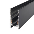 new design aluminum Surface mounted Magnetic Track profile
